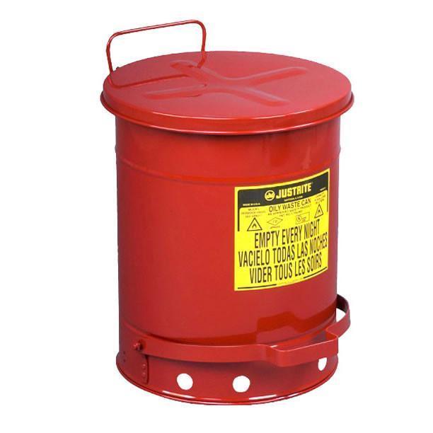 Justrite® Oily Waste Cans