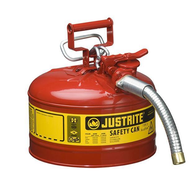 Justrite® Type II Safety Cans