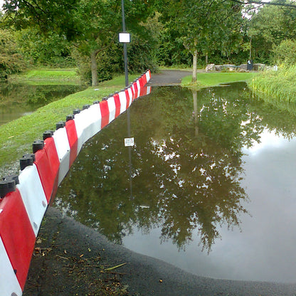 Floodstop Barrier | 0.5m High | Pre-filled Unit - FL-FS050P || 1000mm W x 500mm L x 500mm H