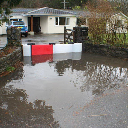 Floodstop Barrier | 0.5m High | Pre-filled Unit - FL-FS050P || 1000mm W x 500mm L x 500mm H