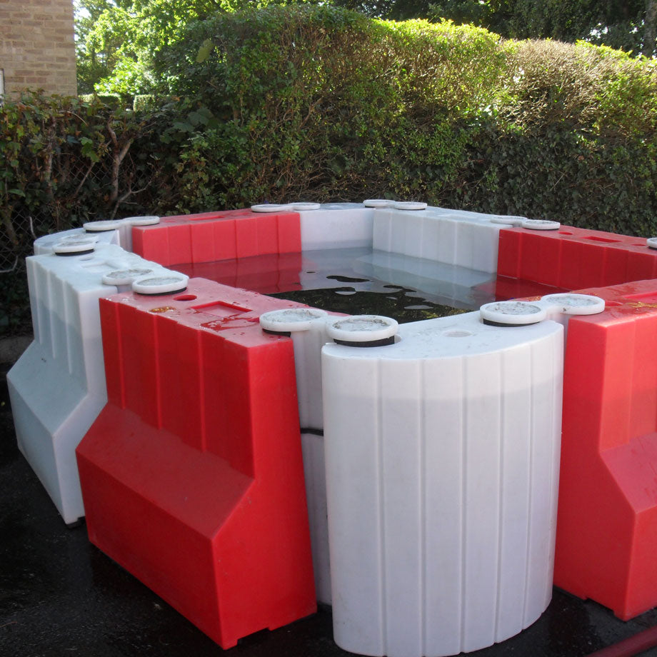 Floodstop Barrier | 0.9m High | Multi-hub Corner Unit - FL-FS090M || 720mm W x 402mm L x 900mm H