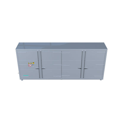 8-Meter LithiumVault Container -  || Hinge doors on 2 Levels