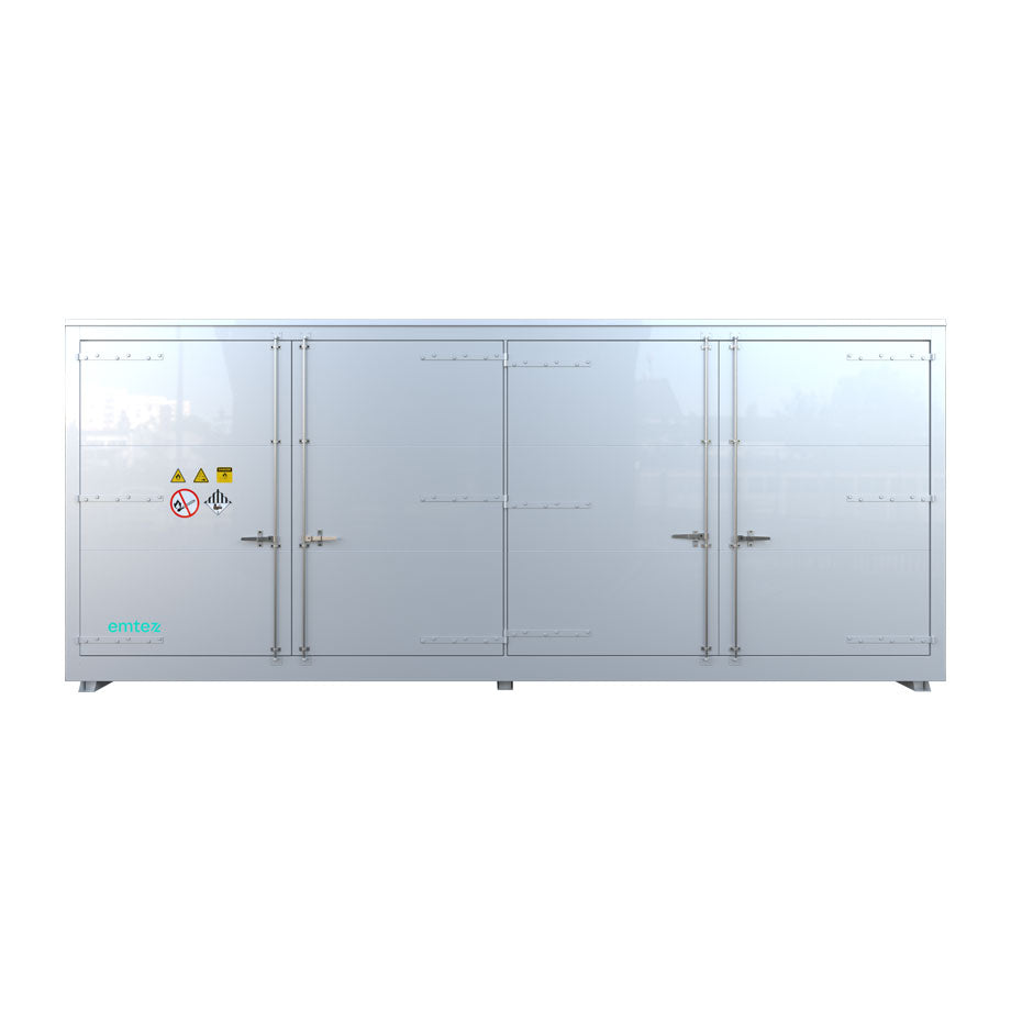 8-Meter LithiumVault Container -  || Hinge doors on 2 Levels