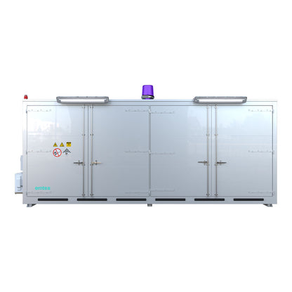 8-Meter LithiumVault Container -  || Hinge doors on 2 Levels