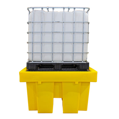 Single IBC Spill Pallet with Removable Grid - BB1 || 1100ltr Sump Capacity