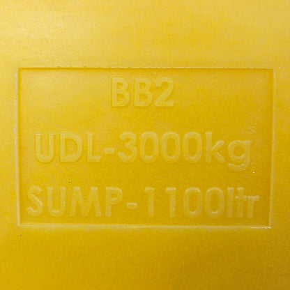 Double IBC Spill Pallet - BB2 ||1100ltr Sump Capacity