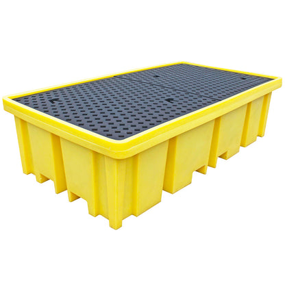 Double IBC Spill Pallet With 4-Way Forklift Entry - BB2FW ||1150ltr Sump Capacity (Copy)