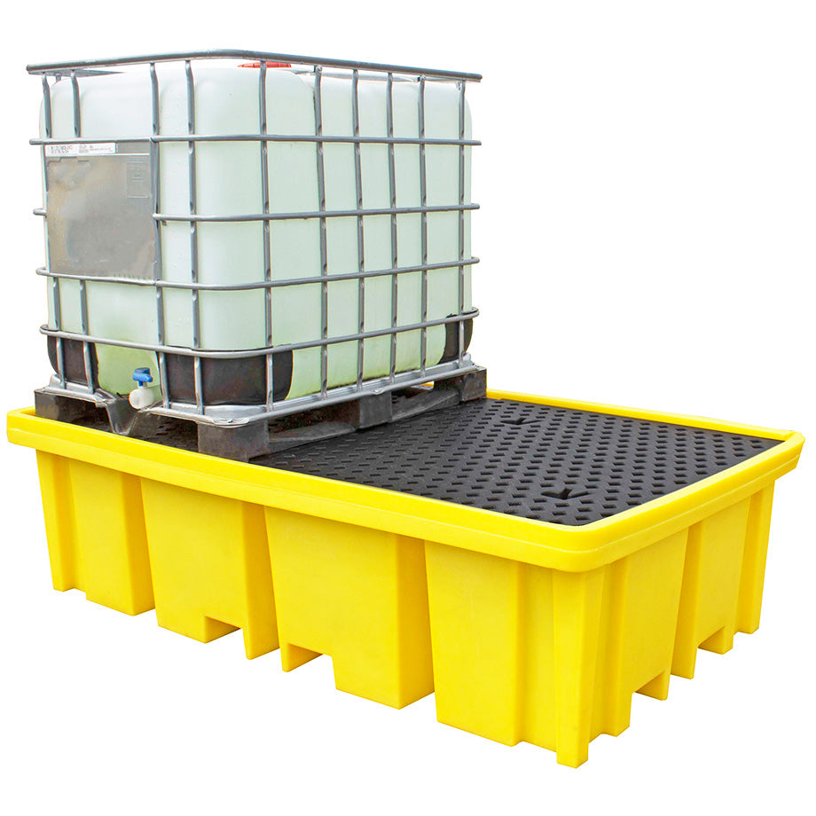 Double IBC Spill Pallet With 4-Way Forklift Entry - BB2FW ||1150ltr Sump Capacity (Copy)