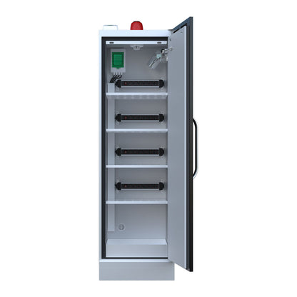 LithiumVault FirePro® Three-Phase Cabinet with Control Panel & Charging | 1-Door | Tall - CH-L1F2PGK