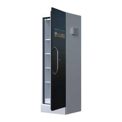 LithiumVault FirePro® Three-Phase Cabinet with Control Panel & Charging | 1-Door | Tall - CH-L1F2PGK