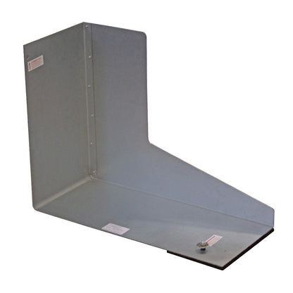 FloodFence™ | Lightweight | Wall Right Unit - FL-QFLWR || 240mm W x 580mm L x 450mm H