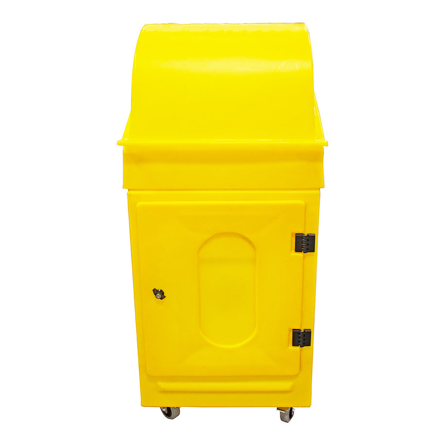 Lockable Cabinet on Wheels with Roll Holder - PMCXL4 ||L650 x W725 x H1550mm