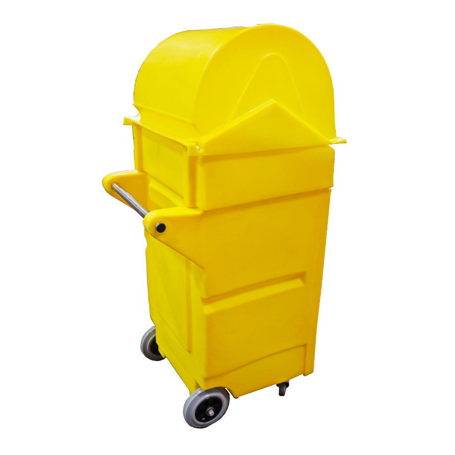 Lockable Cabinet on Wheels with Roll Holder - PMCXL4 ||L650 x W725 x H1550mm