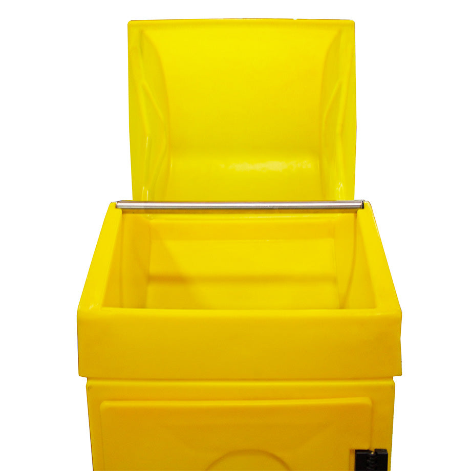 Lockable Cabinet on Wheels with Roll Holder - PMCXL4 ||L650 x W725 x H1550mm