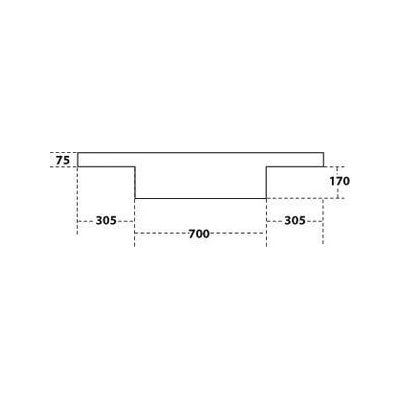 Racking Sump - RB1 || 220ltr Sump Capacity