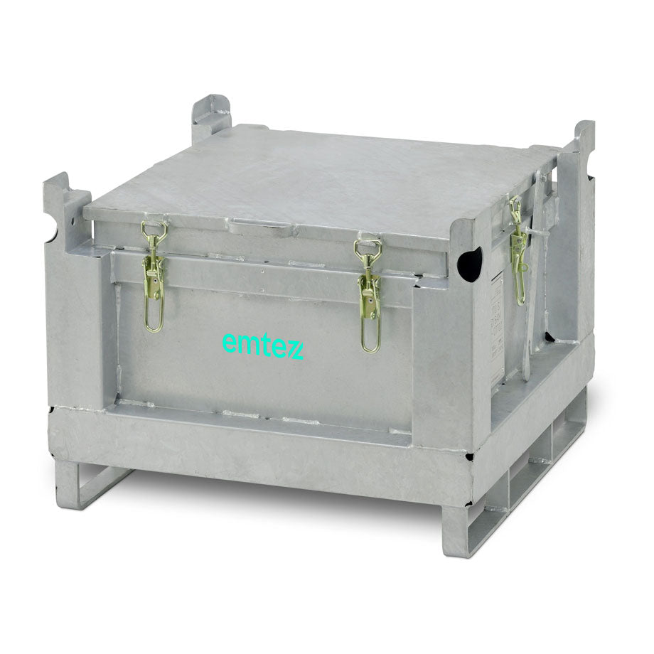 LithiumVault Transport Box with Ground Leeway | Steel | 120L - CE-GSTB120