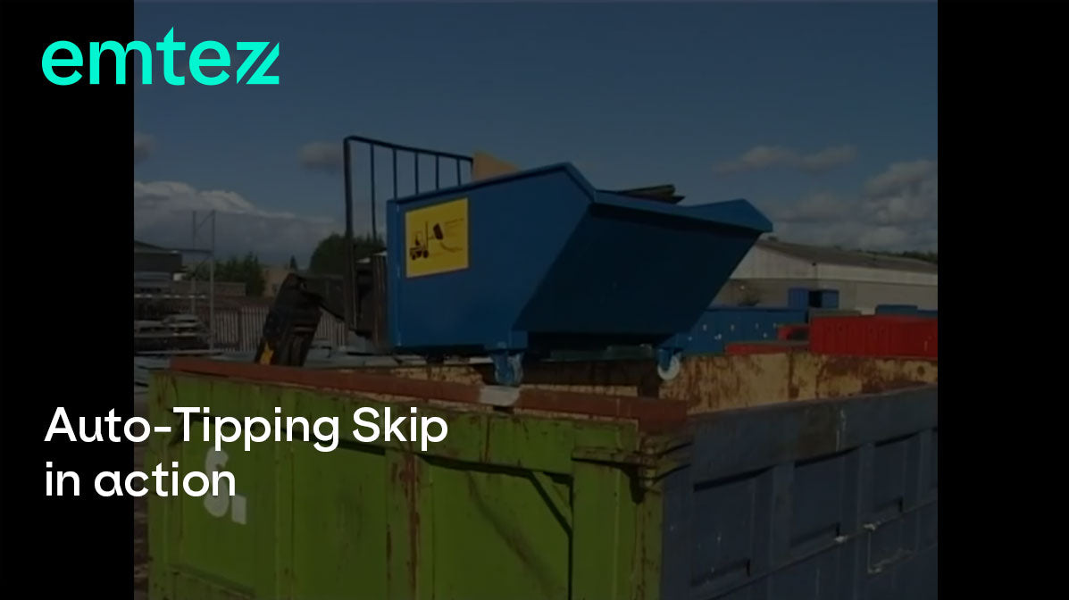 Load video: Auto-tipping skips in use