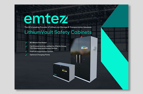 LithiumVault Safety Cabinets Mini Catalogue Download