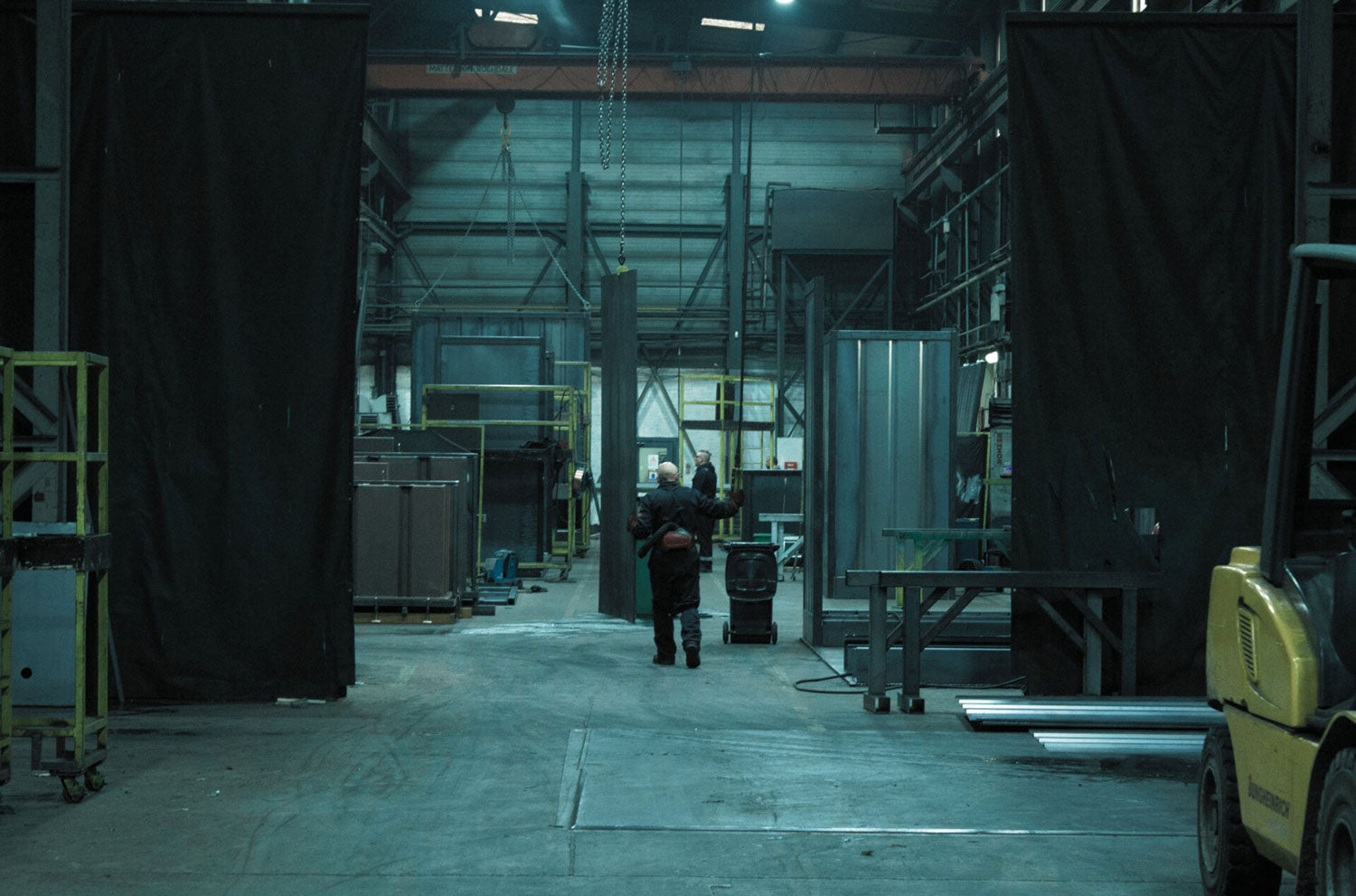 UK Factory - Longshot of the welding bays