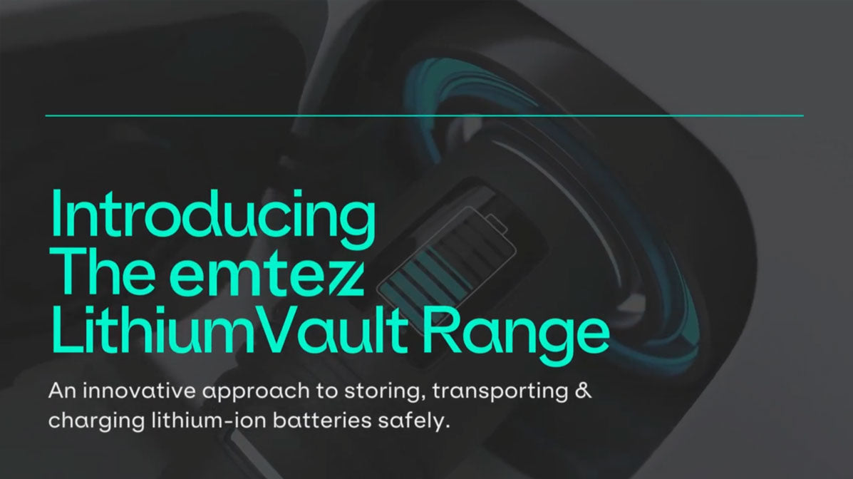 Load video: Emtez LithiumVault range