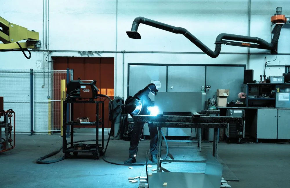 Welding Bay at Delahaye Industries