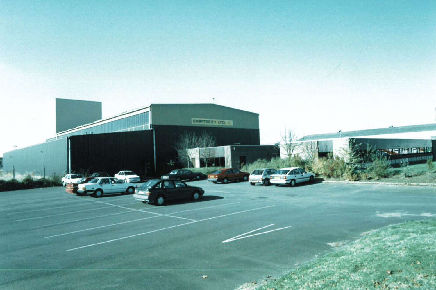 One of the very first images of the Empteezy manufacturing plant