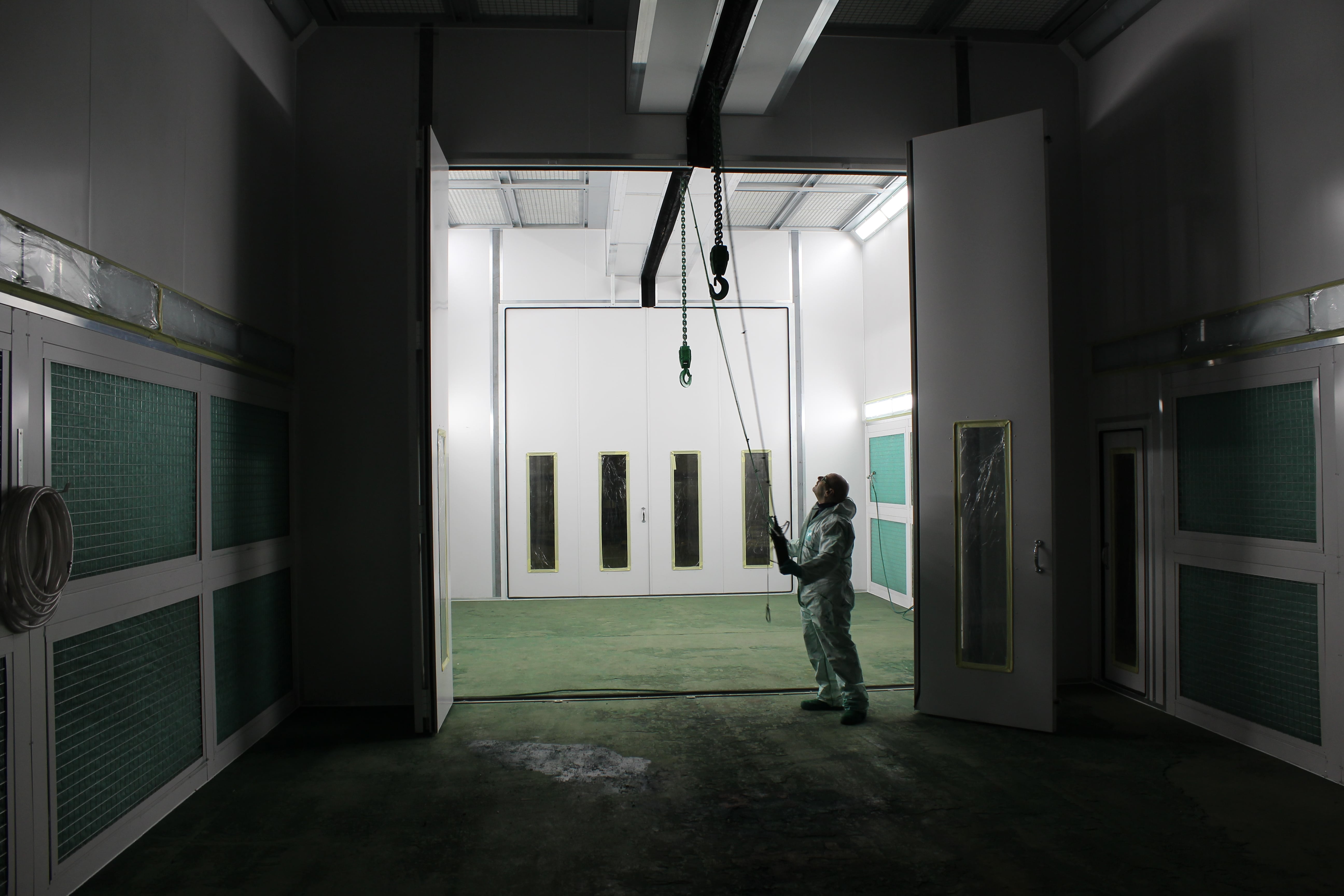 Paint booth