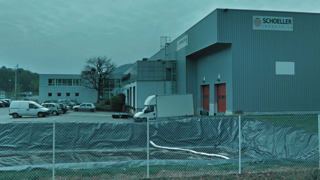 Exterior of the German manufacturing plant