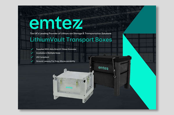 LithiumVault Transport Boxes Mini Catalogue Download