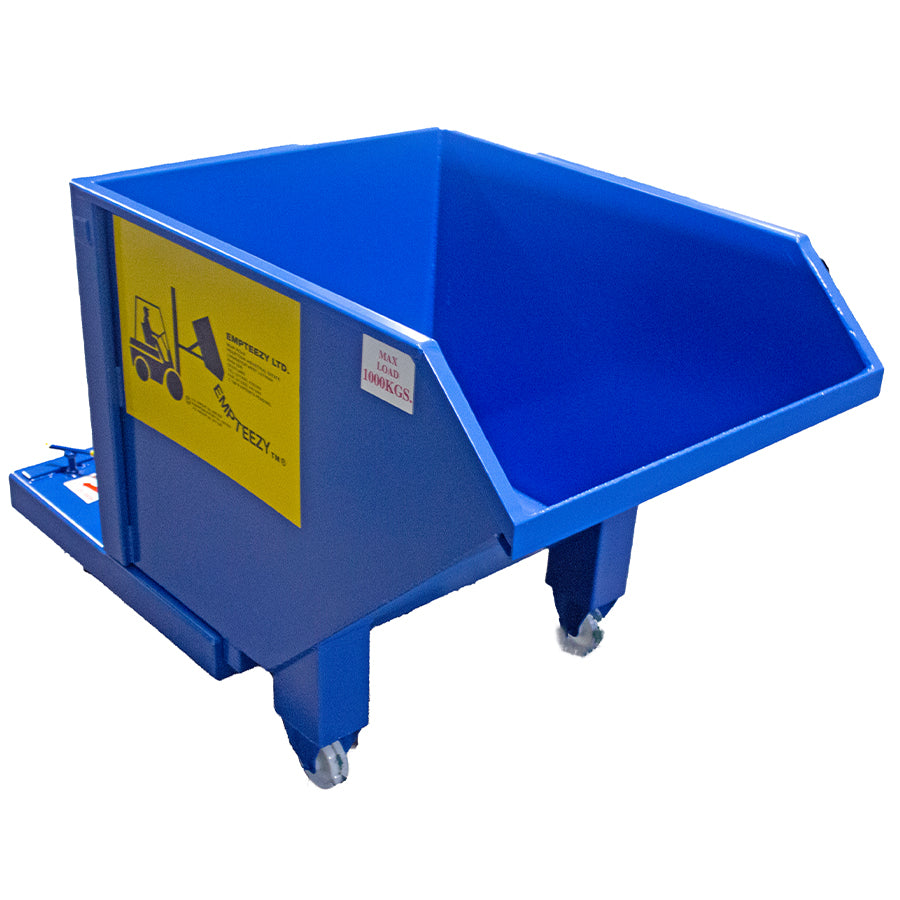 Auto Tipping Skip - ATS5C ||0.5m³ on Castors