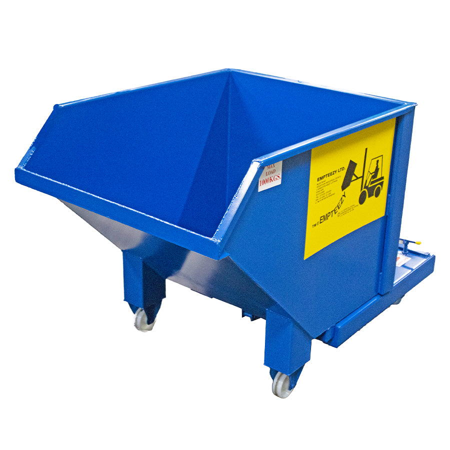 Auto Tipping Skip - ATS7C ||0.7m³ on Castors