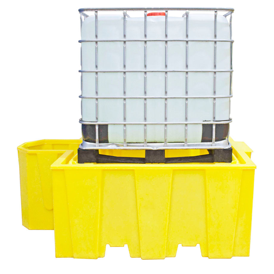 IBC Spill Pallet With Built-in Dispensing Area  - BB1D ||1100ltr Sump Capacity