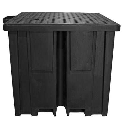 Recycled Polyethylene IBC Spill Pallet with 4-way FLT access - BB1FWR