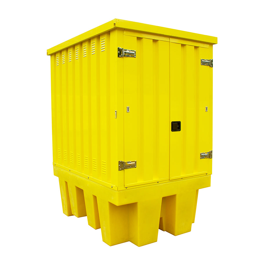 Hard Covered 1 IBC Spill Pallet - BB1HCS || For 1 IBC