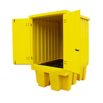 Hard Covered 1 IBC Spill Pallet - BB1HCS || For 1 IBC