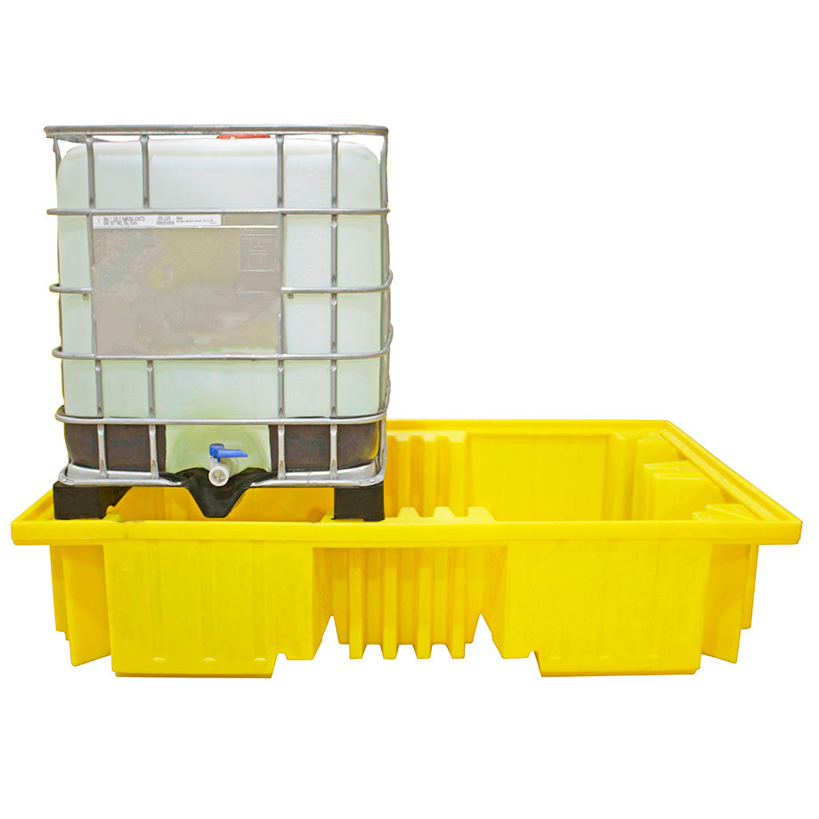 BB4 - 2 IBC Plastic Bunded Spill Containment Pallet