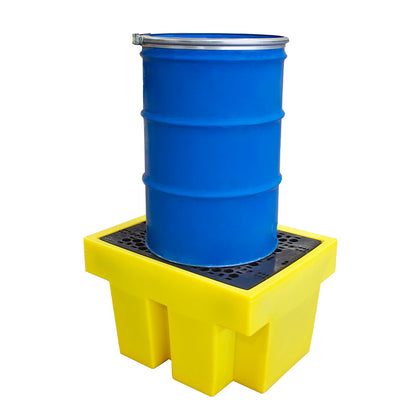 Single Drum Spill Pallet - BP1 ||225ltr Sump Capacity