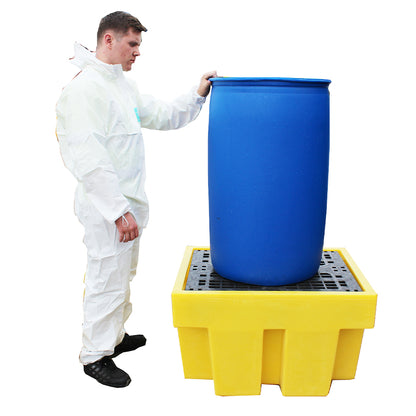 Single Drum Spill Pallet - BP1 ||225ltr Sump Capacity