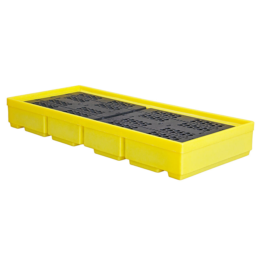 Plastic 3 Drum Spill Pallet - BP3 ||To Hold 3 Drums