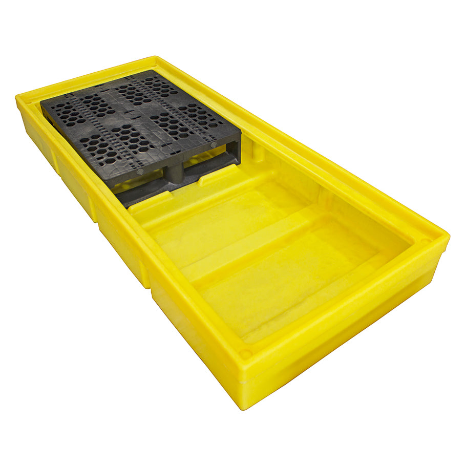 Plastic 3 Drum Spill Pallet - BP3 ||To Hold 3 Drums