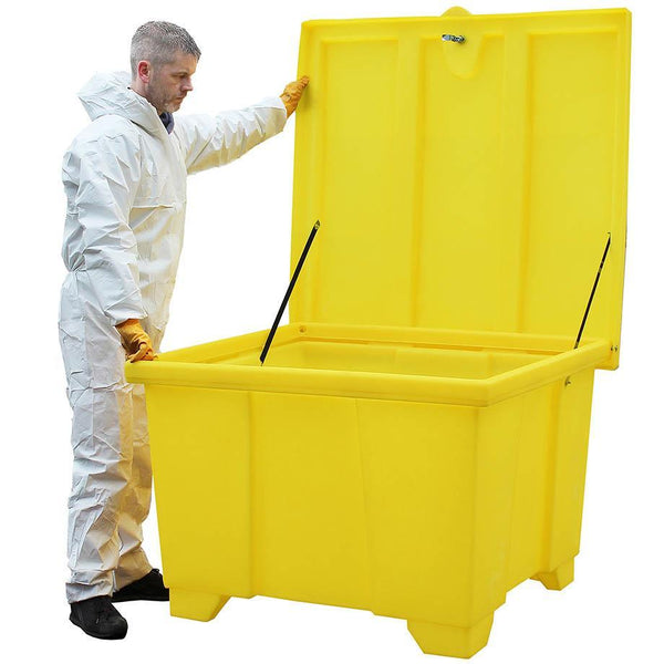 Plastic intermodal container - PSB2 - Empteezy - storage / lockable