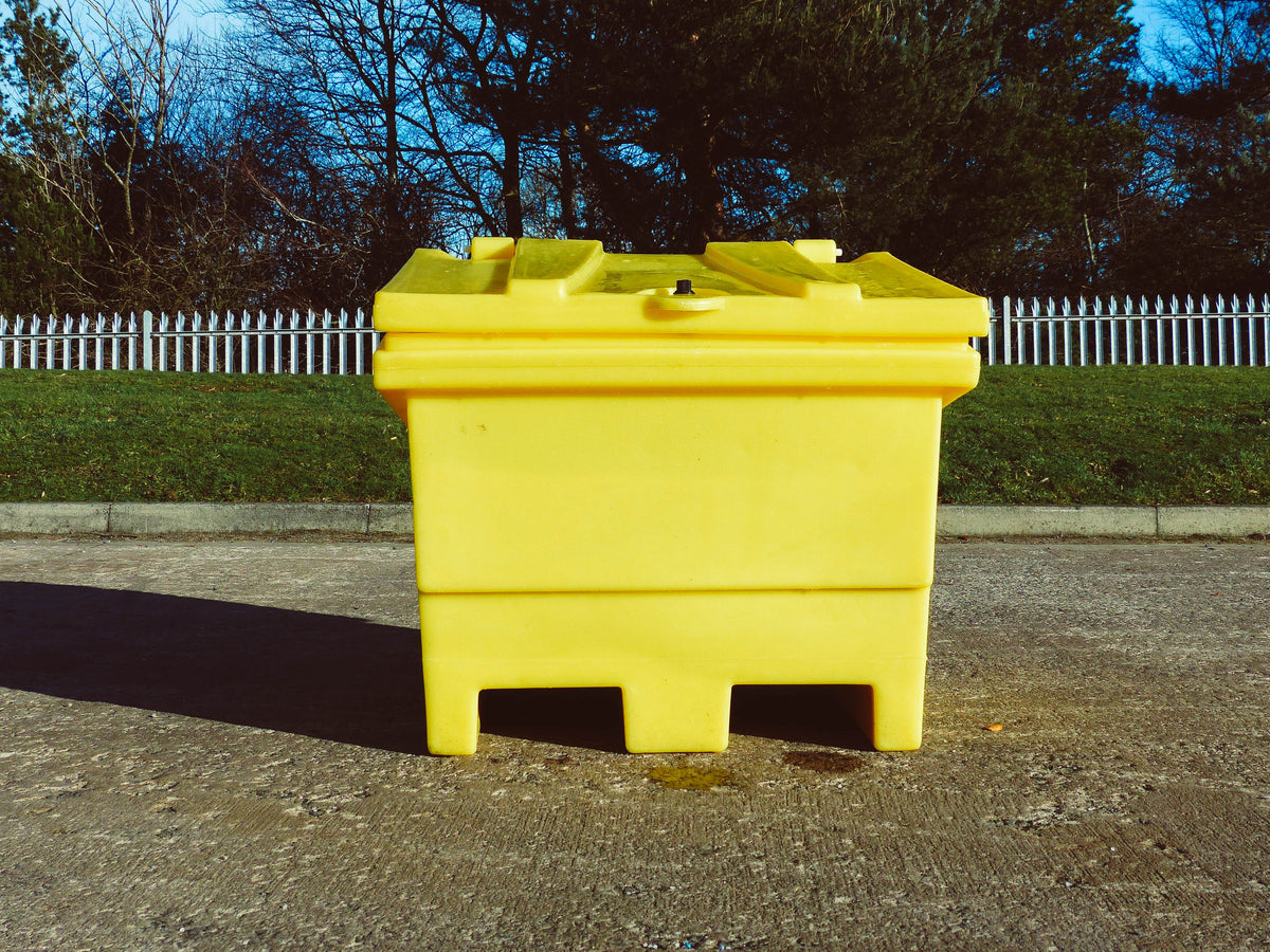 Rock Salt Bin with Lockable Lid - GRITBIN – Emtez