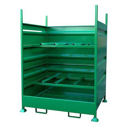 HD4 - Horizontal Steel 4 Drum Bunded Spill Containment Pallet