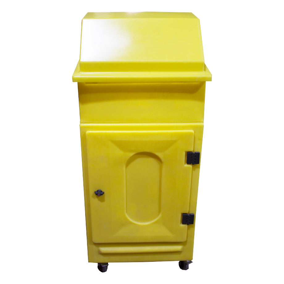 Lockable Cabinet On Wheels With Roll Holder (l650 X W725 X H1520mm) – Emtez