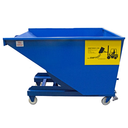 Roll Forward Skip (1.5m³ on Castors) - RFS15C ||L1660 x W1570 x H1242mm