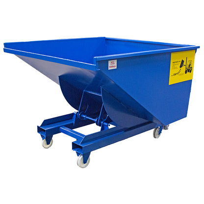 Roll Forward Skip (1.5m³ on Castors) - RFS15C ||L1660 x W1570 x H1242mm