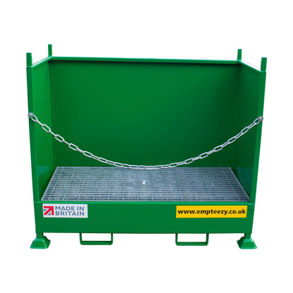 VD2 - 2 Drum Steel Bunded Steel Containment Spill Pallet